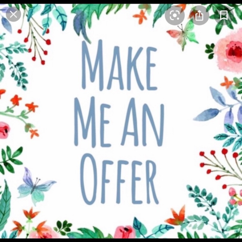 Reasonable offers accepted. Bundle and save!